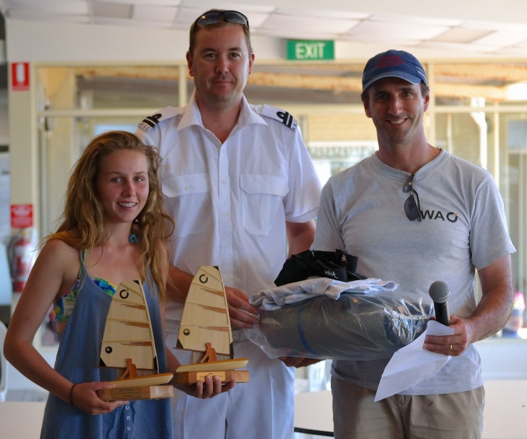 Open Bic States 2012 winner Zoe Thomson - WA Open Bic Cup 2012 © Jennifer Medd